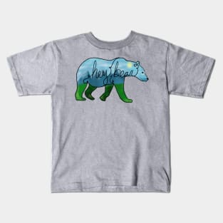 hey bear Kids T-Shirt